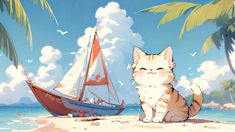 Cute Cat Wallpaper for PC