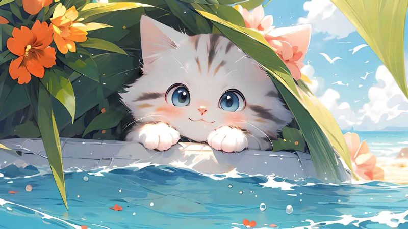 Cute Cat Wallpaper for PC