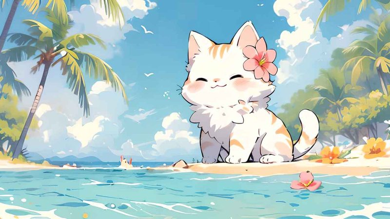 Cute Cat Wallpaper for PC