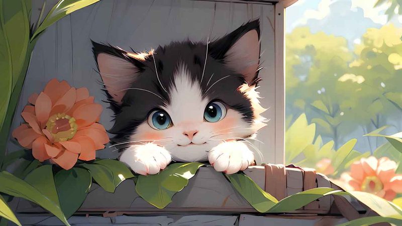 Cute Cat Wallpaper for PC