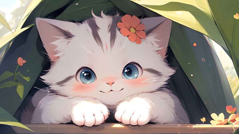 Cute Cat Wallpaper for PC