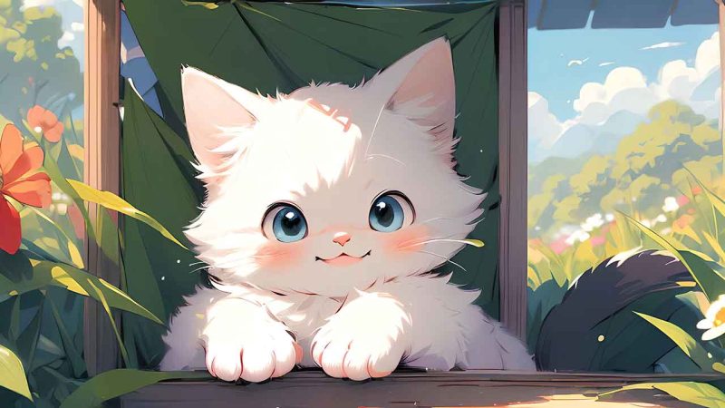 Cute Cat Wallpaper for PC