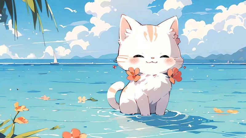 Cute Cat Wallpaper for PC