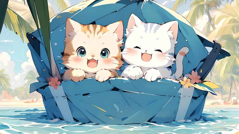 Cute Cat Wallpaper for PC