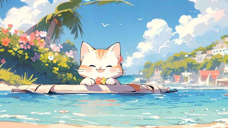 Cute Cat Wallpaper for PC