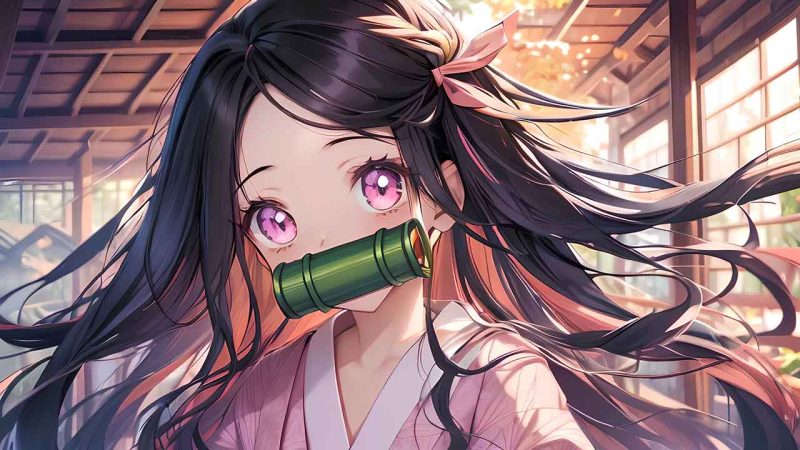 Nezuko Kamado Wallpaper PC | Demon Slayer Anime