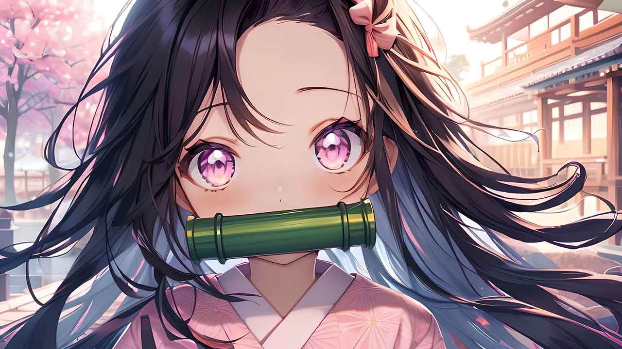 Nezuko Kamado Wallpaper PC | Demon Slayer Anime