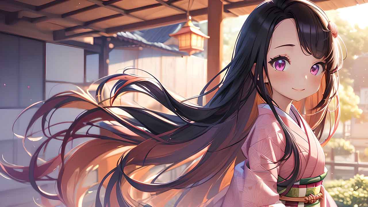 Nezuko Kamado Wallpaper PC | Demon Slayer Anime