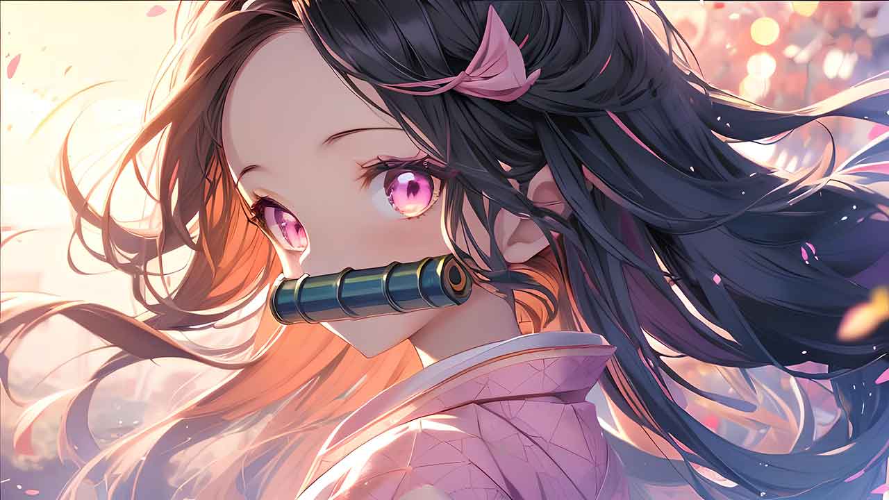 Nezuko Kamado Wallpaper PC | Demon Slayer Anime