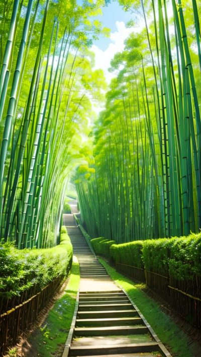 Bamboo Forest for phone wallpaper