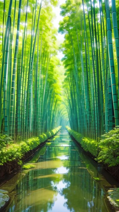 Bamboo Forest for phone wallpaper