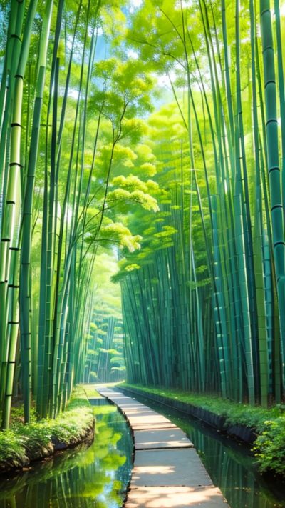 Bamboo Forest for phone wallpaper