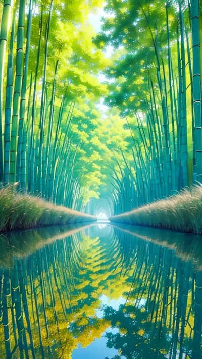 Bamboo Forest for phone wallpaper