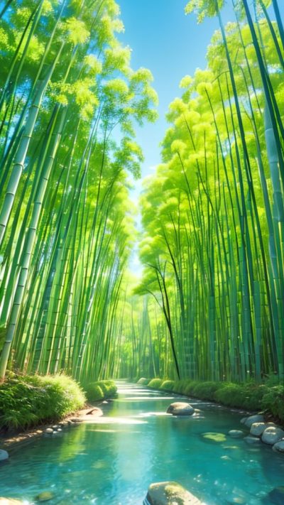 Bamboo Forest for phone wallpaper