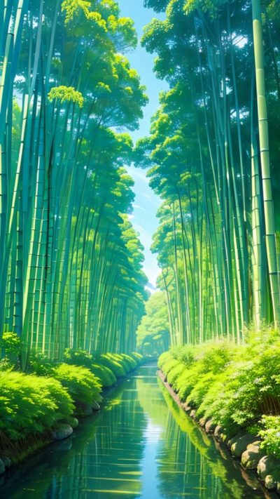 Bamboo Forest for phone wallpaper