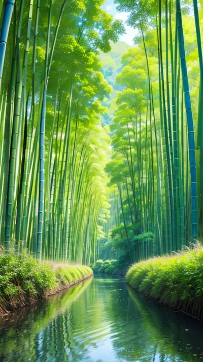 Bamboo Forest for phone wallpaper