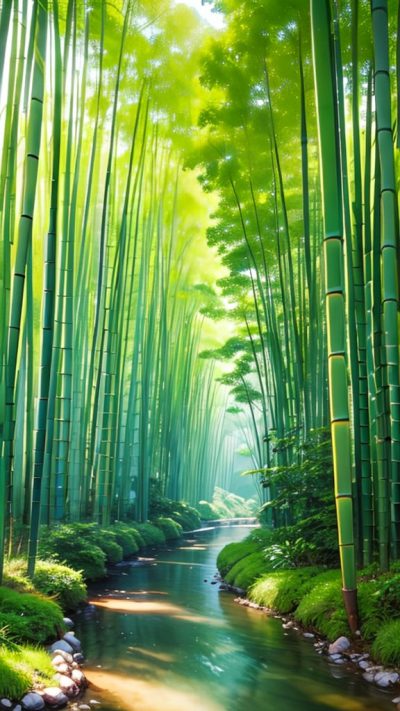 Bamboo Forest for phone wallpaper