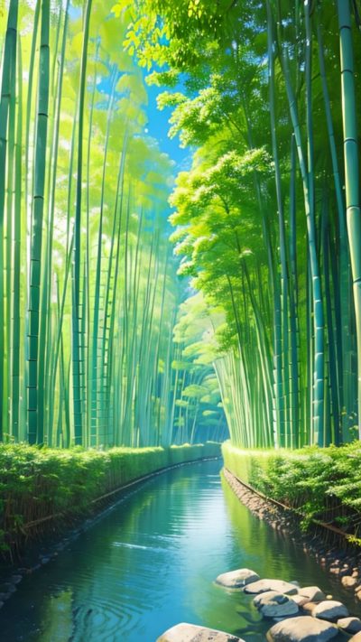 Bamboo Forest for phone wallpaper