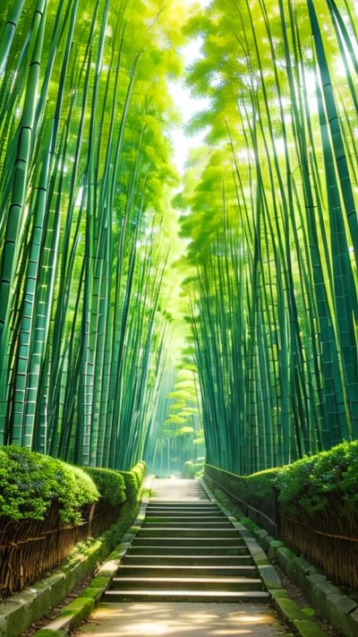 Bamboo Forest for phone wallpaper