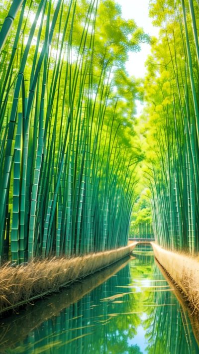 Bamboo Forest for phone wallpaper