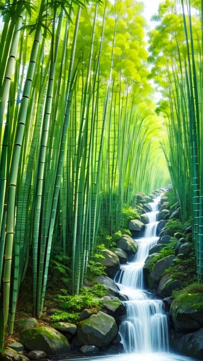 Bamboo Forest for phone wallpaper