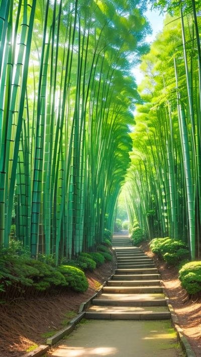 Bamboo Forest for phone wallpaper