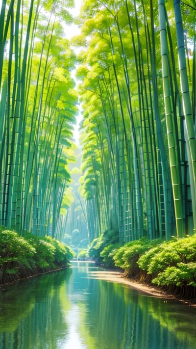 Bamboo Forest for phone wallpaper