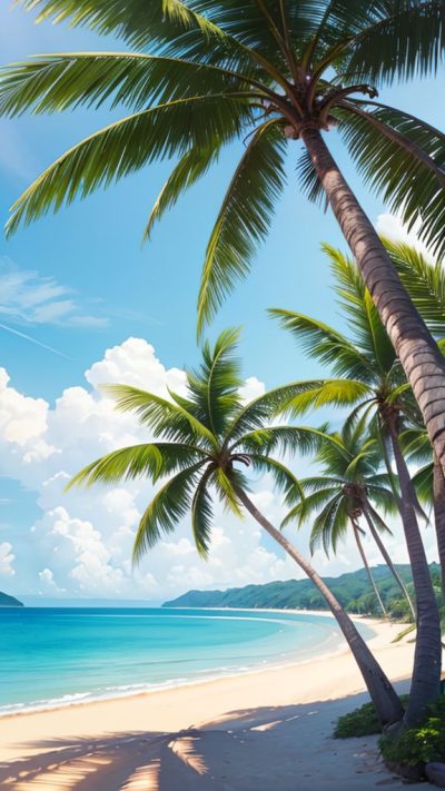 Beautiful Beach for phone wallpaper