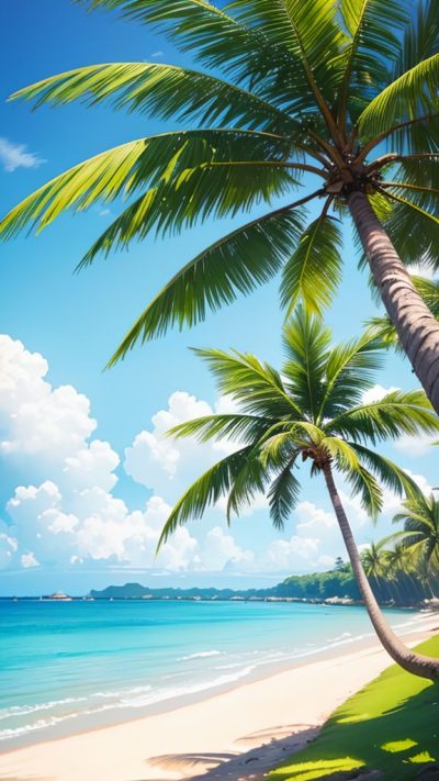 Beautiful Beach for phone wallpaper