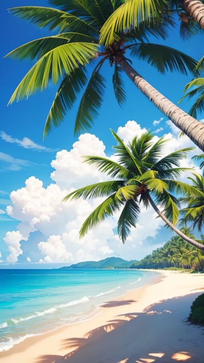 Beautiful Beach for phone wallpaper