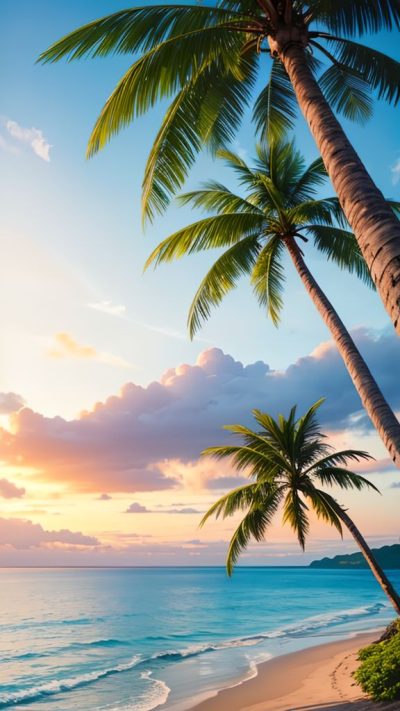 Beautiful Beach for phone wallpaper