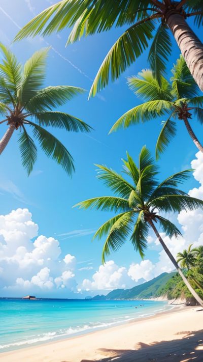 Beautiful Beach for phone wallpaper