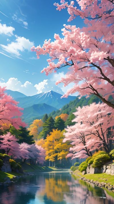 Beautiful Places In Japan for phone wallpaper