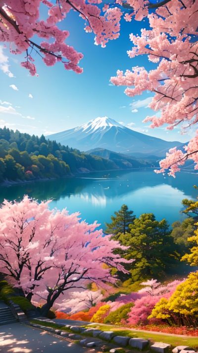 Beautiful Places In Japan for phone wallpaper