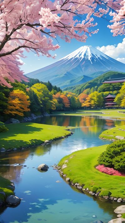 Beautiful Places In Japan for phone wallpaper