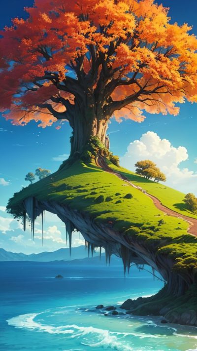 Big Old Tree for phone wallpaper