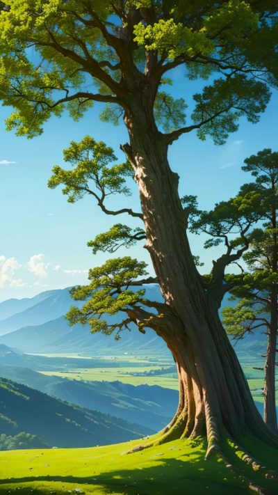 Big Old Tree for phone wallpaper