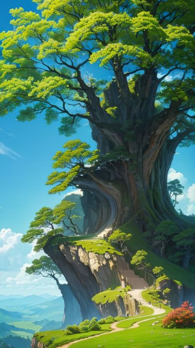 Big Old Tree for phone wallpaper