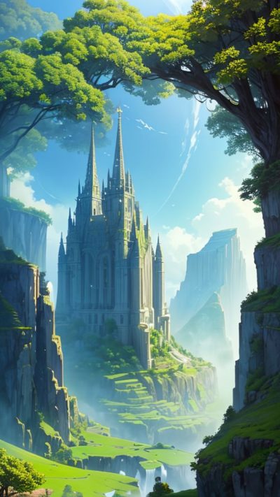 Fantasy Landscape for phone wallpaper