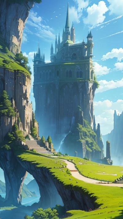 Fantasy Landscape for phone wallpaper