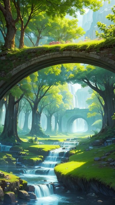 Fantasy Landscape for phone wallpaper