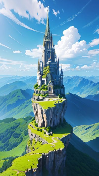 Fantasy Landscape for phone wallpaper