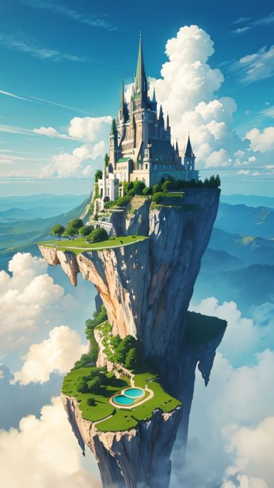 Fantasy Landscape for phone wallpaper