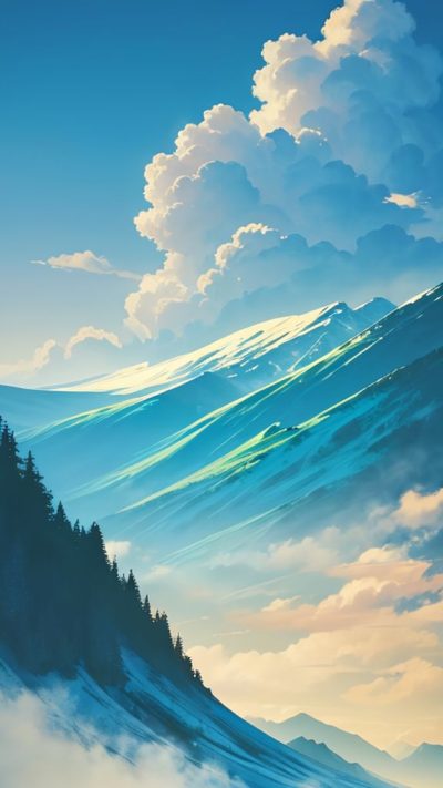 Landscape Hippie Art for phone wallpaper