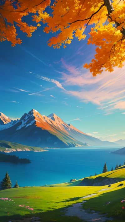 Landscape Hippie Art for phone wallpaper