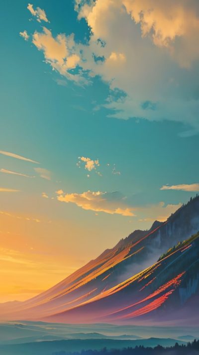 Landscape Hippie Art for phone wallpaper