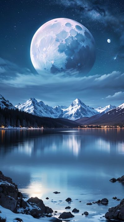 Moonscape for phone wallpaper