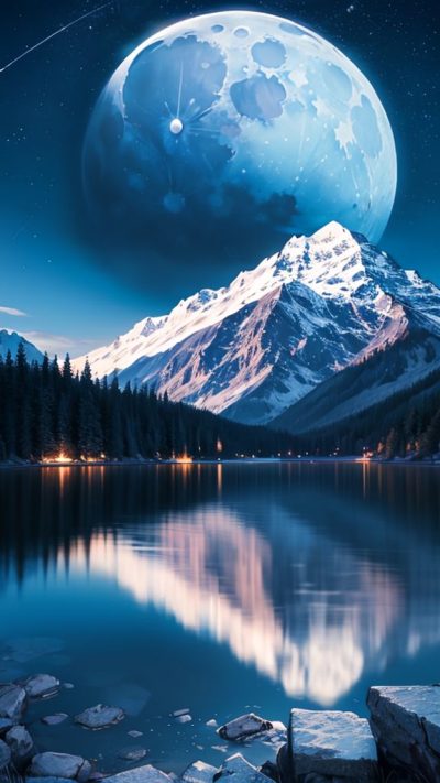 Moonscape for phone wallpaper