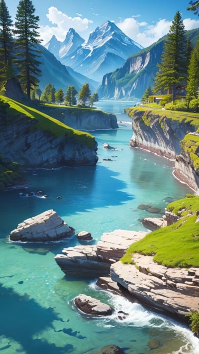 Wonderful Landscape for phone wallpaper