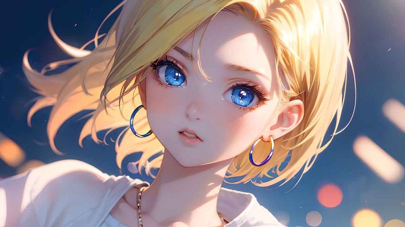 Android 18 Dragon Ball Wallpaper PC